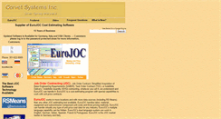 Desktop Screenshot of corvetsys.com